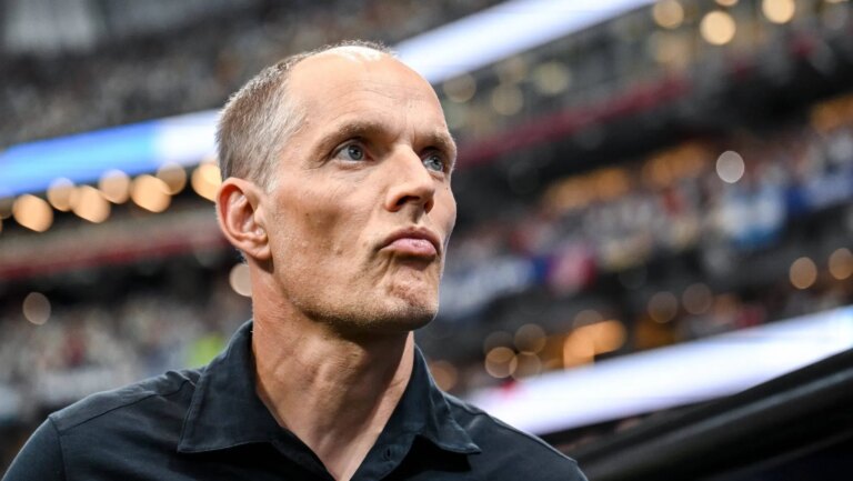 Tuchel sobre elimina&ccedil;&atilde;o da Inglaterra: &lsquo;Se for mais f&aacute;cil algu&eacute;m assumir a culpa, eu assumo&rsquo;