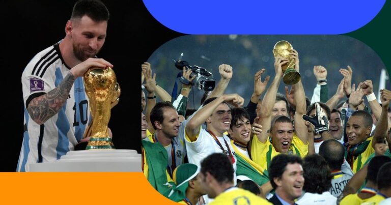 Quais seleções jogaram mais finais de Copa do Mundo na história?