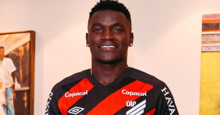 Viveros, do Athletico, integra lista de estrelas do esporte de mega agência