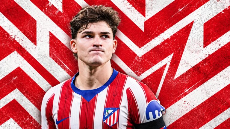 &lsquo;Sa&iacute;da &eacute; inevit&aacute;vel&rsquo;: ex-Atl&eacute;tico v&ecirc; destino de Juli&aacute;n &Aacute;lvarez longe do Bar&ccedil;a